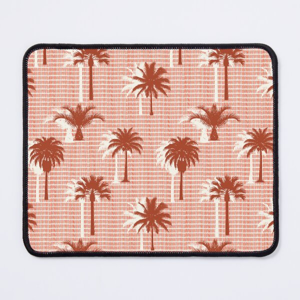 Item preview, Retro Blood Orange Tropical Palms Seamless Pattern designed and sold by MammothArt.