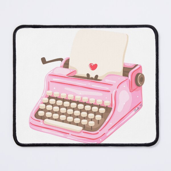 Item preview, Cute Pink Vintage  Typewriter designed and sold by Studio 31.