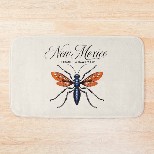 Item preview, New Mexico Tarantula Hawk Wasp Retro Poster designed and sold by The-Drip-Studio.