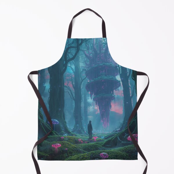 Item preview, Skyvine Infinity Forest Alien Fantasy Landscape designed and sold by Luminous Wilds.
