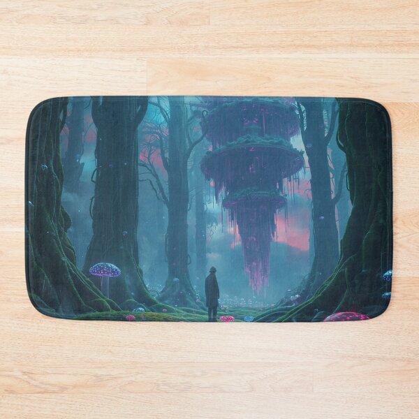 Item preview, Skyvine Infinity Forest Alien Fantasy Landscape designed and sold by Luminous Wilds.