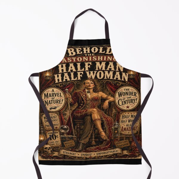 Item preview, Sideshow Half Man Half Woman designed and sold by RustyGhostWear.