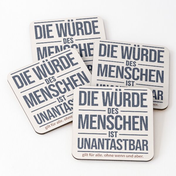 Item preview, Human dignity is inviolable | Basic Law Human Rights designed and sold by VariousGoodies.