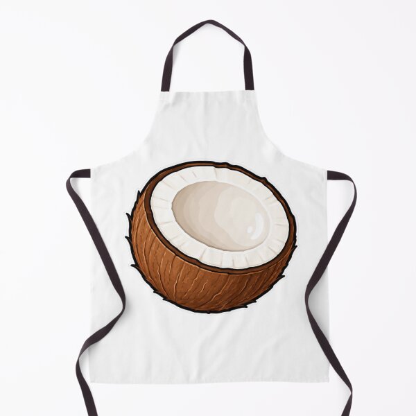 Item preview, Cute Cartoon Coconut Half designed and sold by Mysthor-Designs.