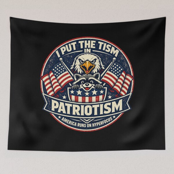 Item preview, I put the Tism in Patriotism designed and sold by HiPatti.