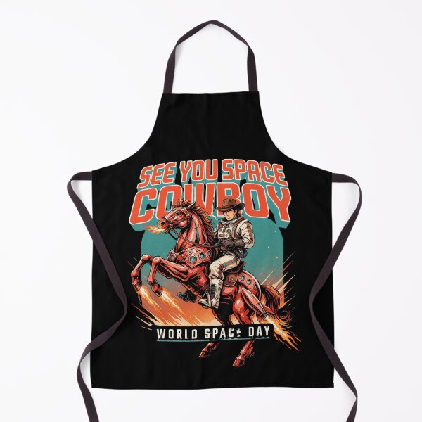 Item preview, See You Space Cowboy — Rocket Horse Astronaut World Space Day T-Shirt V1 designed and sold by DarylWelsh2024.
