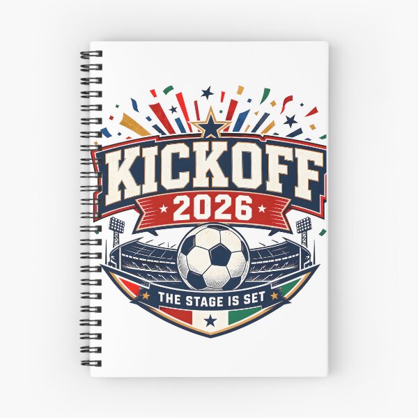 Item preview, kickoff 2026, football world cup, game time, half time, america football cup designed and sold by TrueArtVibes.