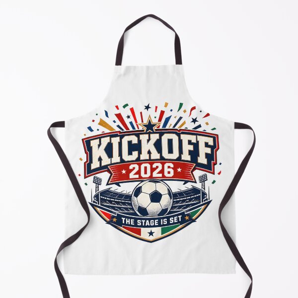 Item preview, kickoff 2026, football world cup, game time, half time, america football cup designed and sold by TrueArtVibes.