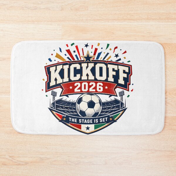 Item preview, kickoff 2026, football world cup, game time, half time, america football cup designed and sold by TrueArtVibes.
