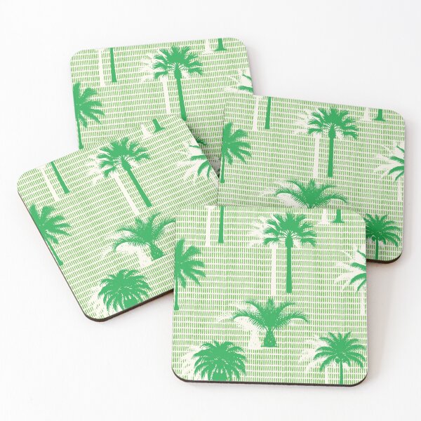 Item preview, Retro Tropical Palms Seamless Pattern designed and sold by MammothArt.