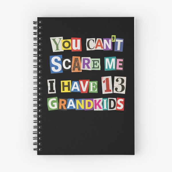 Item preview, Funny 13 Grandkids Grandparent Humor Ransom Note designed and sold by d247.