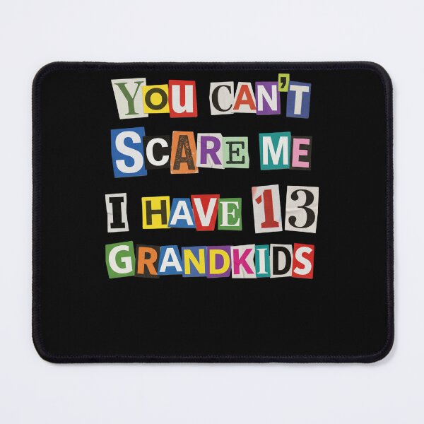 Item preview, Funny 13 Grandkids Grandparent Humor Ransom Note designed and sold by d247.