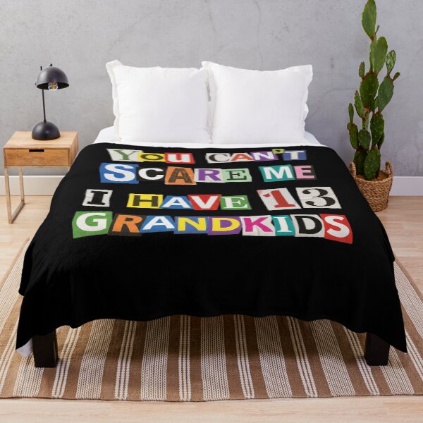 Item preview, Funny 13 Grandkids Grandparent Humor Ransom Note designed and sold by d247.