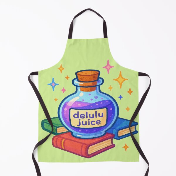 Item preview, Delulu Juice Potion Bottle Funny Reader Design designed and sold by BookedAndDesign.