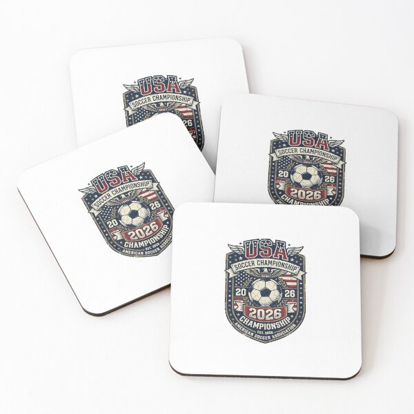 Item preview, USA Soccer Championship 2026 Vintage Emblem designed and sold by UrbanVoid Studio.