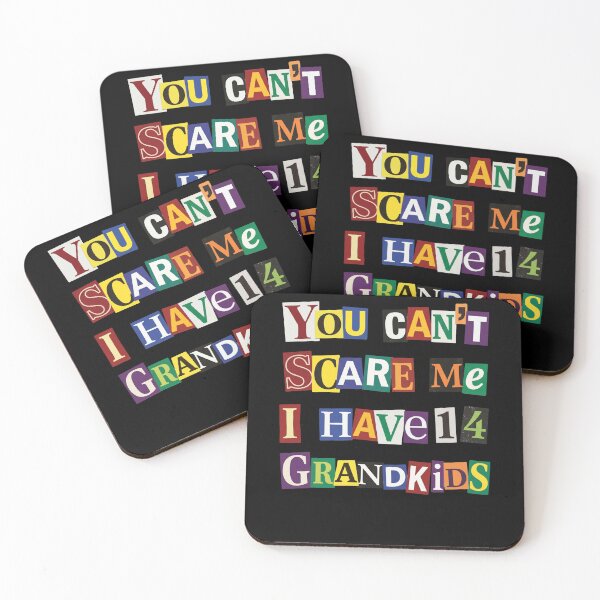 Item preview, 14 Grandkids Funny Grandparent Ransom Note Text designed and sold by d247.