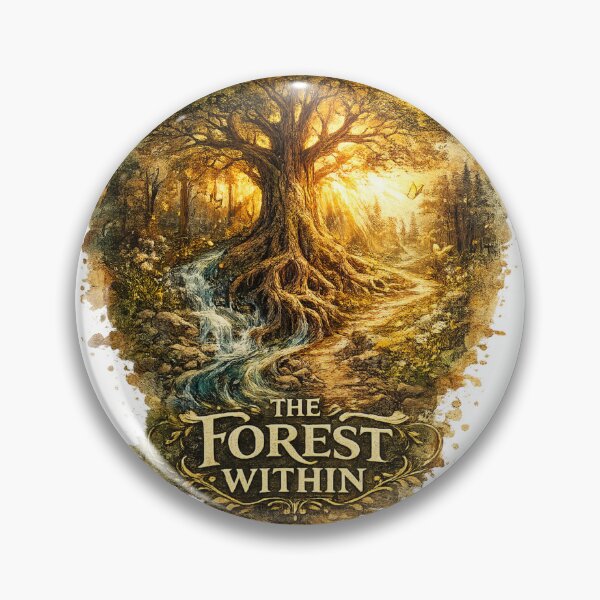 Item preview, The Forest Within – Enchanted Golden Tree designed and sold by NatureHarmony16.