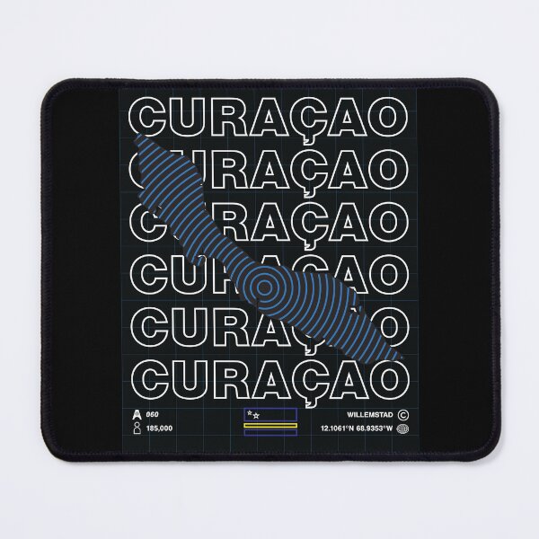 Item preview, Curacao Minimal Map designed and sold by Atlas-Array.