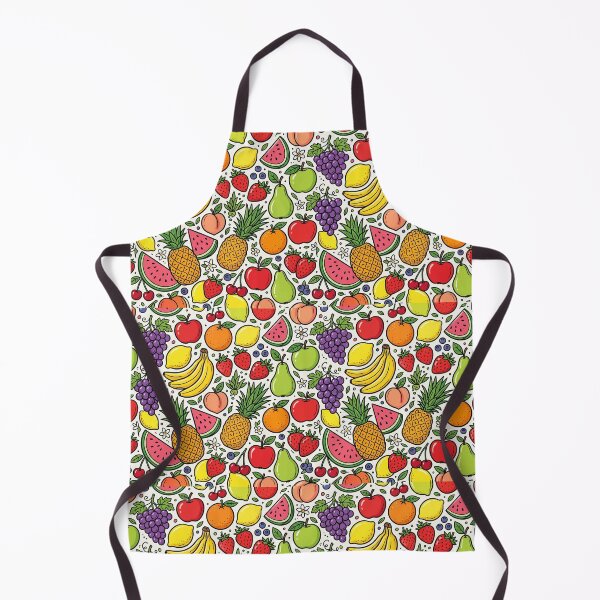 Item preview, Vibrant Hand-Drawn Summer Fruit Pattern designed and sold by SYCESTORE.