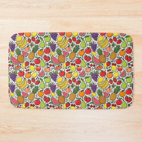 Item preview, Vibrant Hand-Drawn Summer Fruit Pattern designed and sold by SYCESTORE.