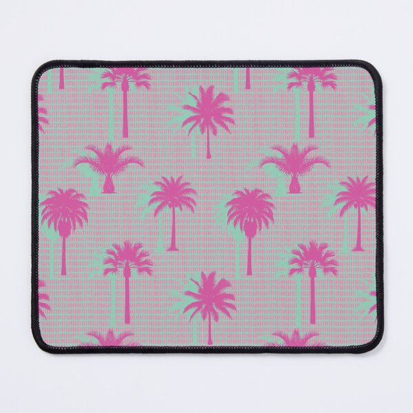 Item preview, Retro Hot Pink Tropical Palms Seamless Pattern designed and sold by MammothArt.