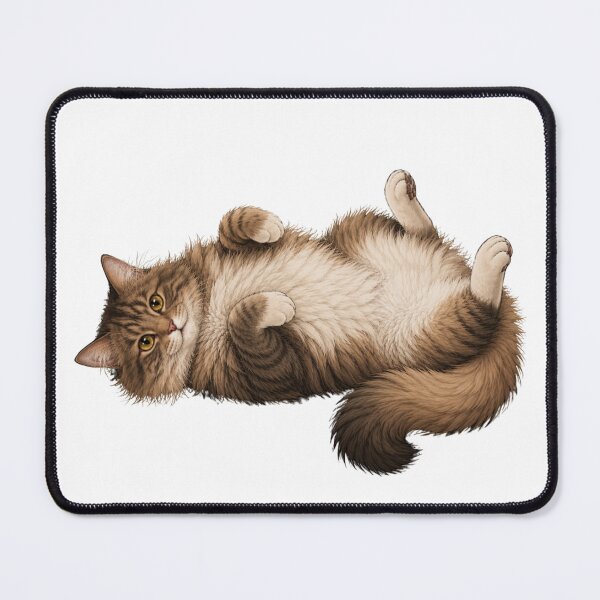 Item preview, Golden Tabby Cat Belly Up designed and sold by RealEqEdit.