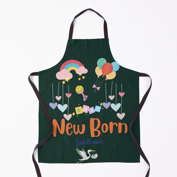 Item preview, New Born baby just arrived with cute colourful balloons and rainbow designed and sold by ShipDrop.