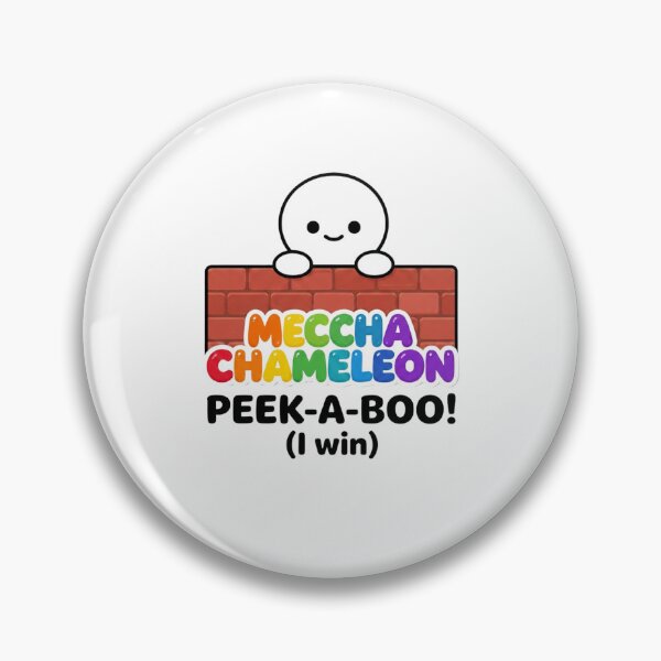 Item preview, Meccha Chameleon Peek a Boo I win designed and sold by VKTStreet.