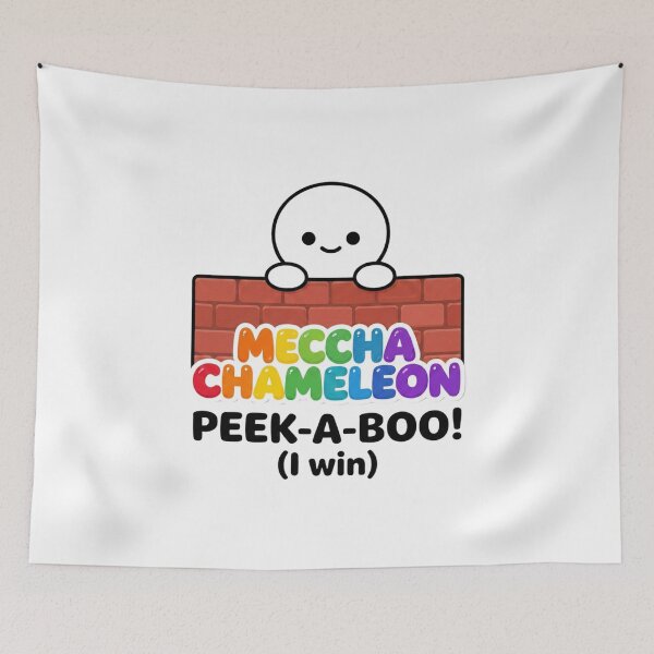 Item preview, Meccha Chameleon Peek a Boo I win designed and sold by VKTStreet.