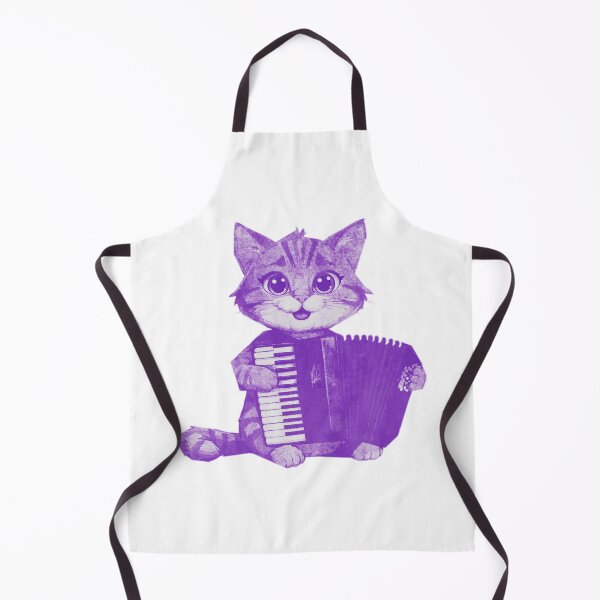 Item preview, Cute cat plays accordion designed and sold by kinpirks.
