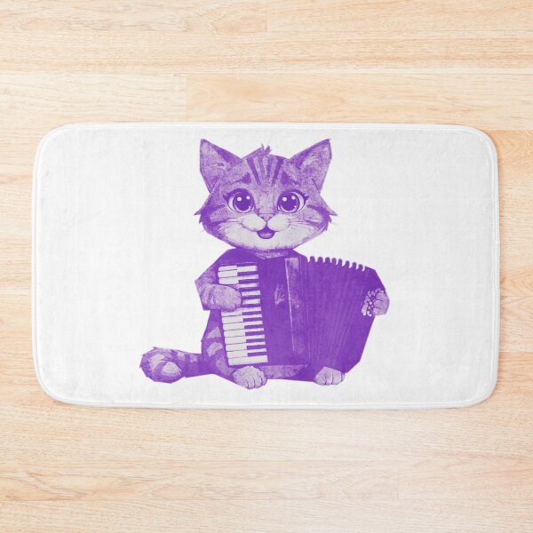Item preview, Cute cat plays accordion designed and sold by kinpirks.
