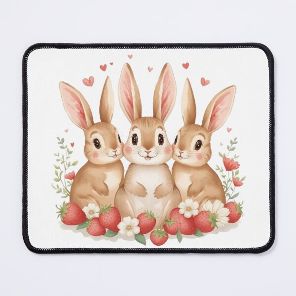 Item preview, Berry Bunny Club Kawaii Sticker designed and sold by Stylestickers55.