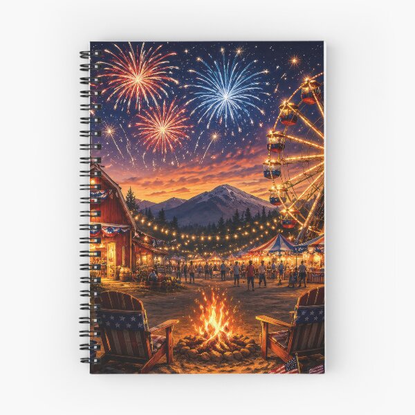Item preview, 4th of July Fairground designed and sold by jgvisualarts.