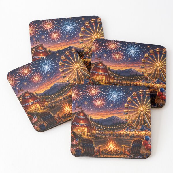 Item preview, 4th of July Fairground designed and sold by jgvisualarts.