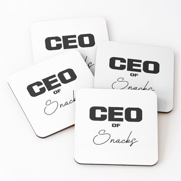 Item preview, CEO of Snacks, Unique designed and sold by villacreativa.