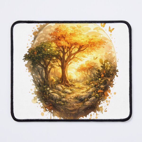 Item preview, Enchanted Golden Forest Orb designed and sold by NatureHarmony16.