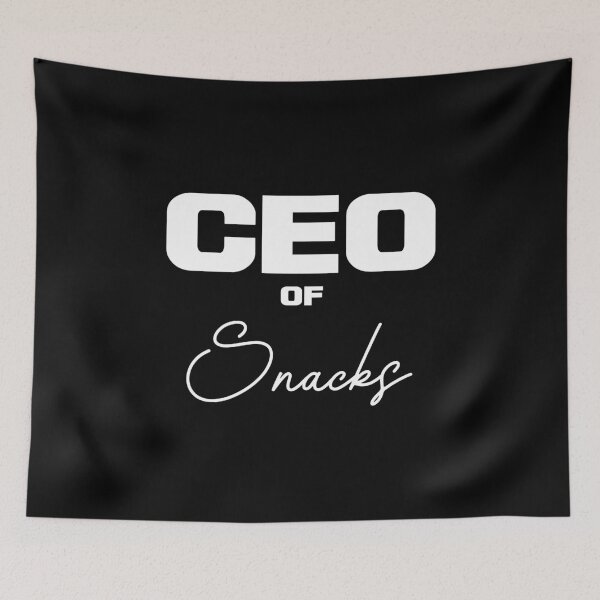 Item preview, CEO of Snacks, Unique designed and sold by villacreativa.