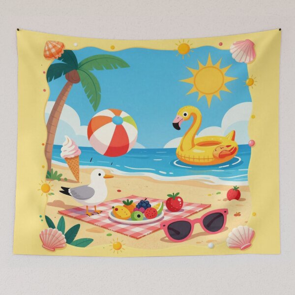 Item preview, summer holidays at the beach designed and sold by Talpha.