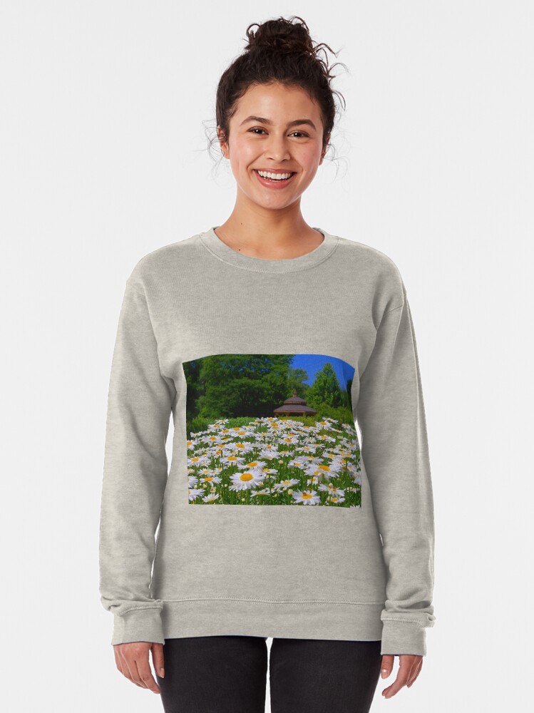 Alternate view of Pushing Up Daisies Pullover Sweatshirt