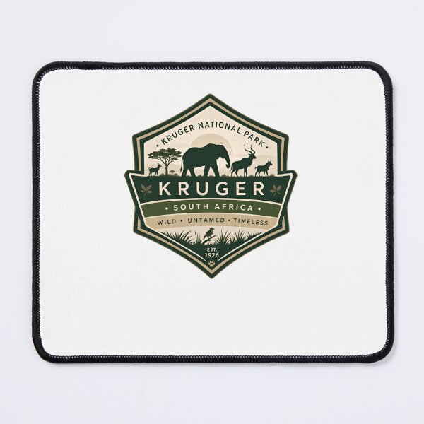 Item preview, Kruger National Park South Africa Wild Untamed Timeless Est. 1926 Safari Explorer Wildlife Travel designed and sold by Simsimah26Parks.