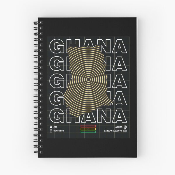 Item preview, Ghana Minimal Map designed and sold by Atlas-Array.
