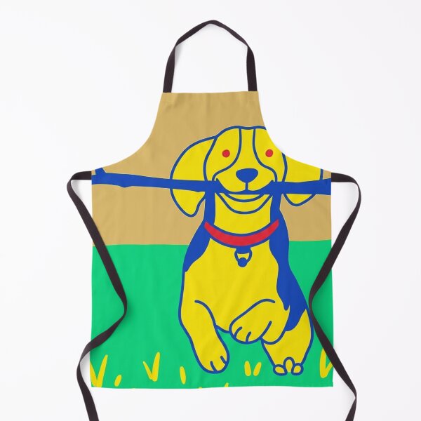 Item preview, Cute Pop Art Beagle with Stick Whimsical Dog designed and sold by BLUESKY11a.