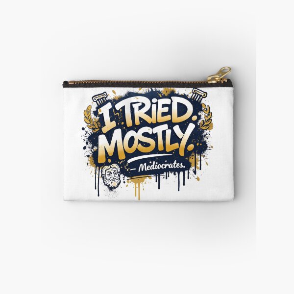 Item preview, Mediocrates I Tried Mostly Funny designed and sold by Print Loft.