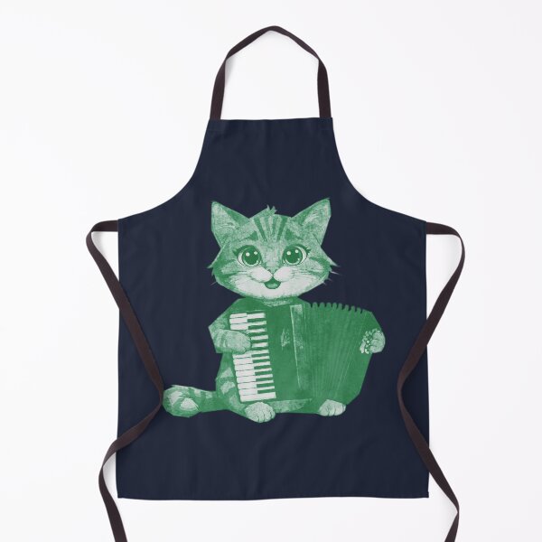 Item preview, Cute cat plays accordion designed and sold by kinpirks.
