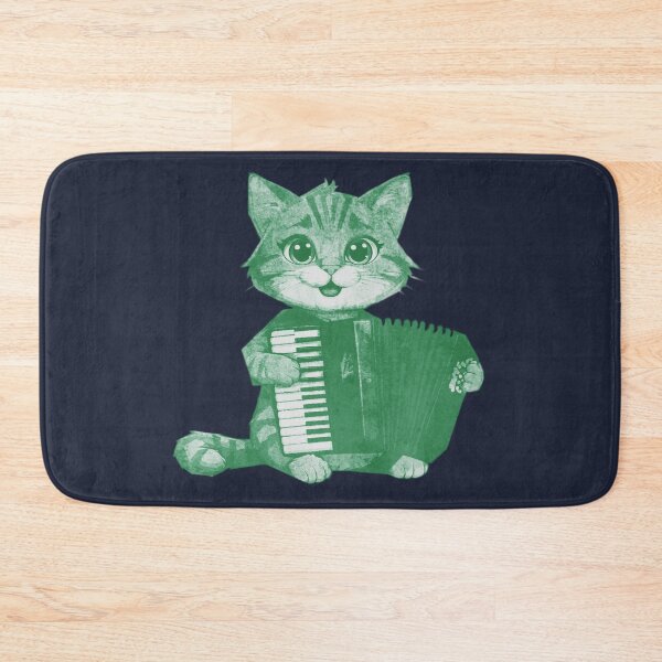Item preview, Cute cat plays accordion designed and sold by kinpirks.