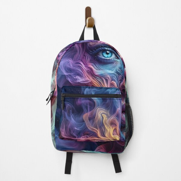 Item preview, Ethereal Nebula Soul: Cosmic Smoke Portrait designed and sold by ToxicInkArt.