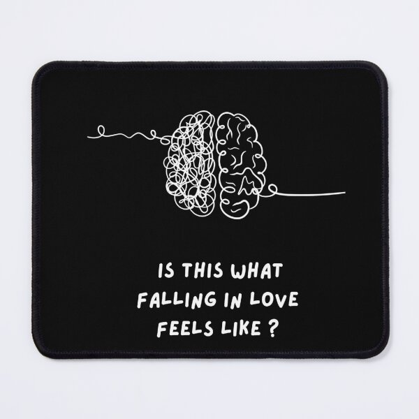 Item preview, Is This What Falling In Love Feels Like Funny Brain Art designed and sold by Kidix Arts.