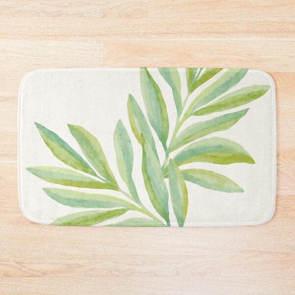 Item preview, Watercolor Tropical Palm Fronds designed and sold by Enchanted Adventure .