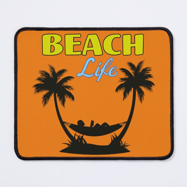 Item preview, Beach Life | Hammock Silhouette | Tropical Sunset Vibes designed and sold by MammothArt.