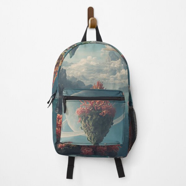 Item preview, Surreal Floating Coral Sky Ocean Alien Landscape designed and sold by Luminous Wilds.